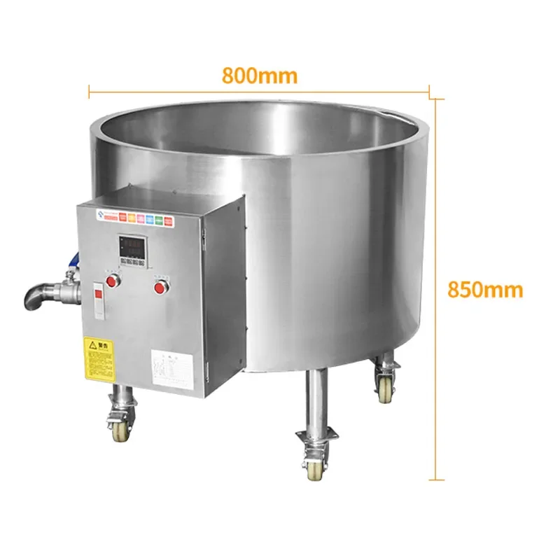 380V Electric Fryer Large Commercial Constant Temperature Fried Bubble Frying Boiler Control Bamboo