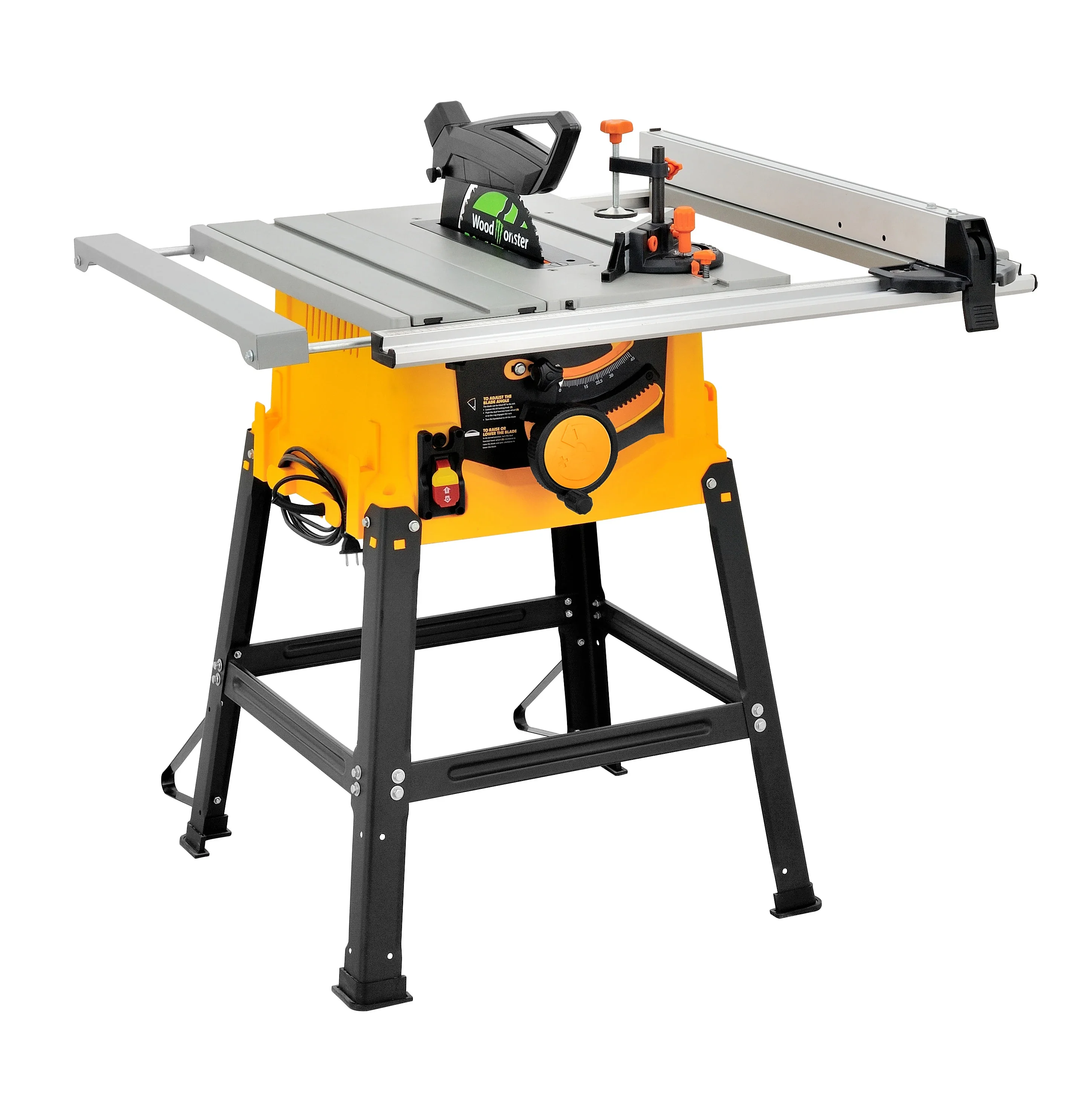 LUXTER 255mm 1800W Cutting Table Saw For Wood Working Other Power Saws