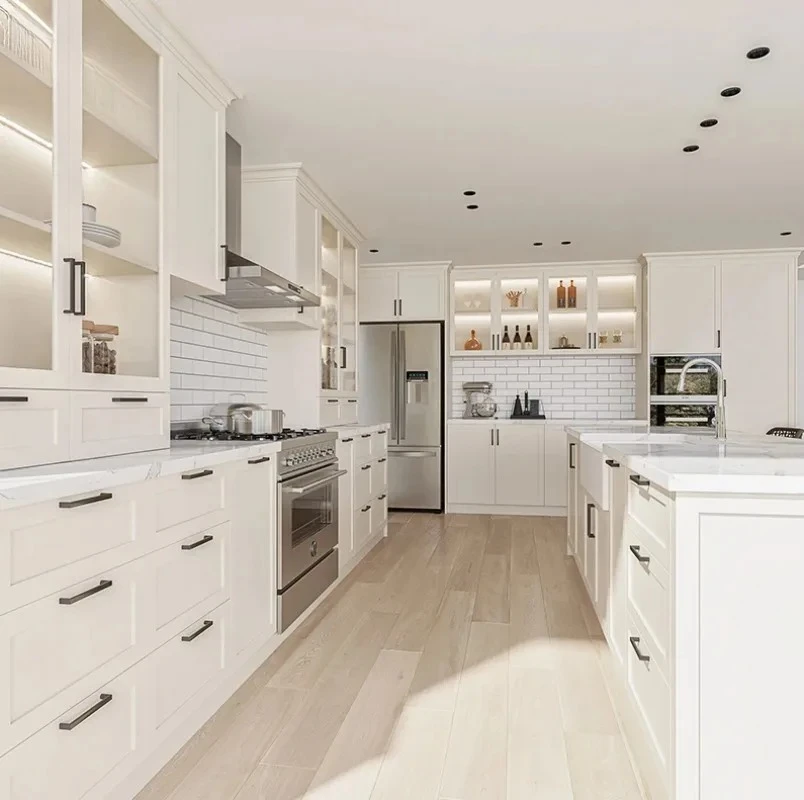 Desain Lemari Dapur Shaker Kustom, Furnitur Dapur Hitam, Lemari Dapur Rumah, Lemari Modern