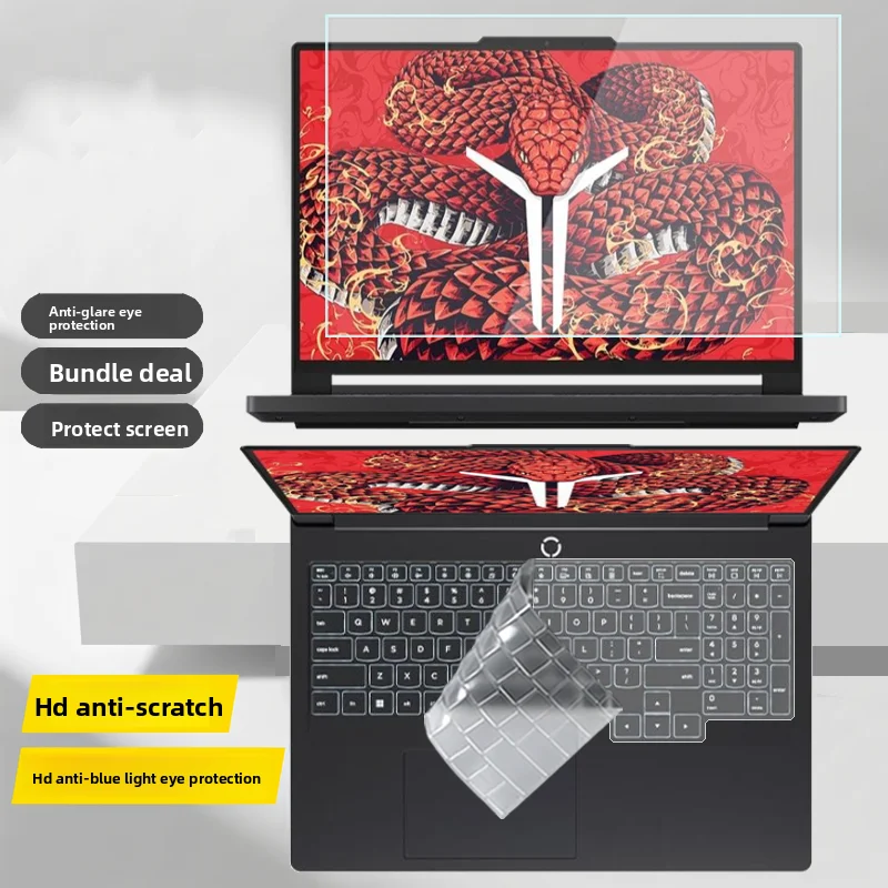 for 2025 Lenovo rescuer Y9000P IAX10 computer screen film Y7000P IRX10 keyboard cover blue light refraction protection device