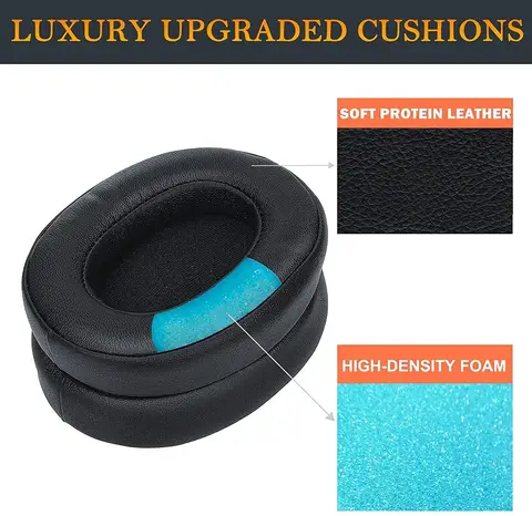Replacement, Ear Pads for Skullcandy Hesh 3/ANC/Evo & Crusher Wireless/ANC/Evo/360 Headphones