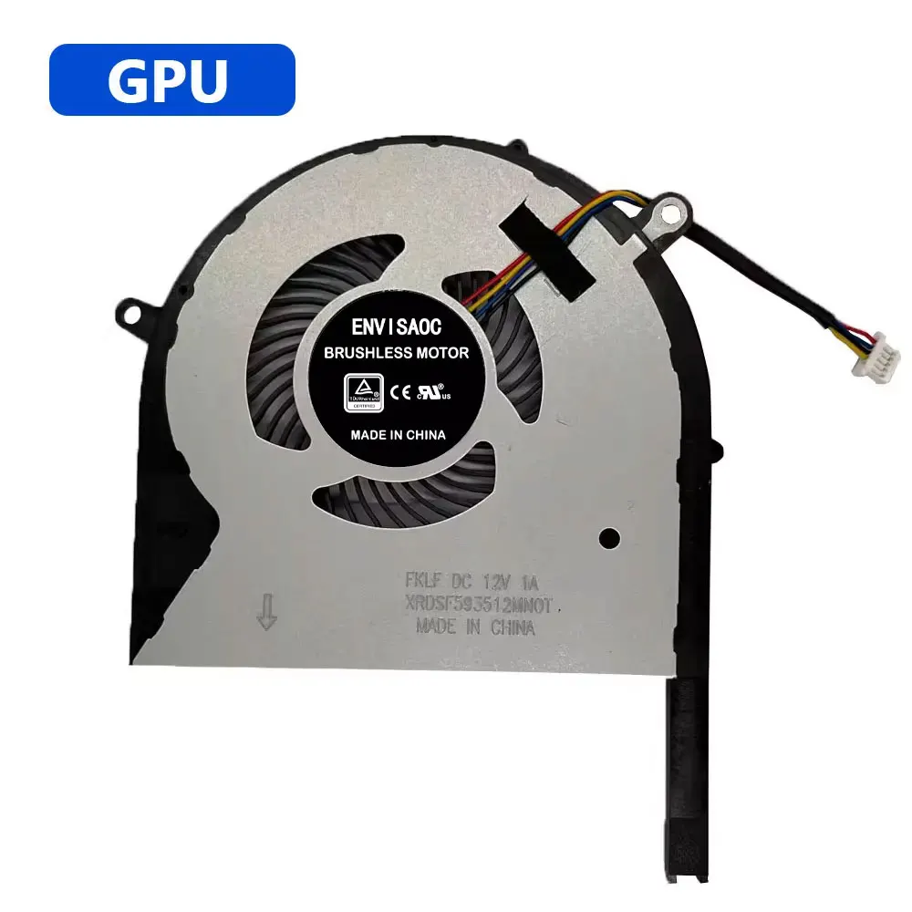 OEM Wentylator chłodzący CPU GPU do laptopa ASUS ROG Strix GL503G GL503GE GL703GE PX703GE, radiator, chłodzenie DFS593512MN0T DFS2013121A0T — zdjęcie produktu 4