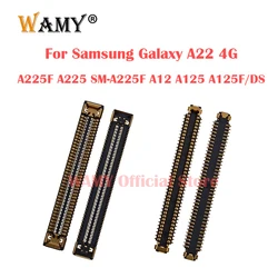 2-5Pcs LCD Display FPC Plug Connector For Samsung A22 4G A225F A225 SM-A225F A12 A125 A125F/DS on motherboard/flex 78 pin