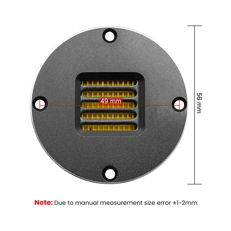 2pcs 30W 4/8ohm AMT Air Motion Transformer Planar Ribbon Tweeter 40000Hz Isodynamic AVT Speaker Car DIY Home Theater HiFi System