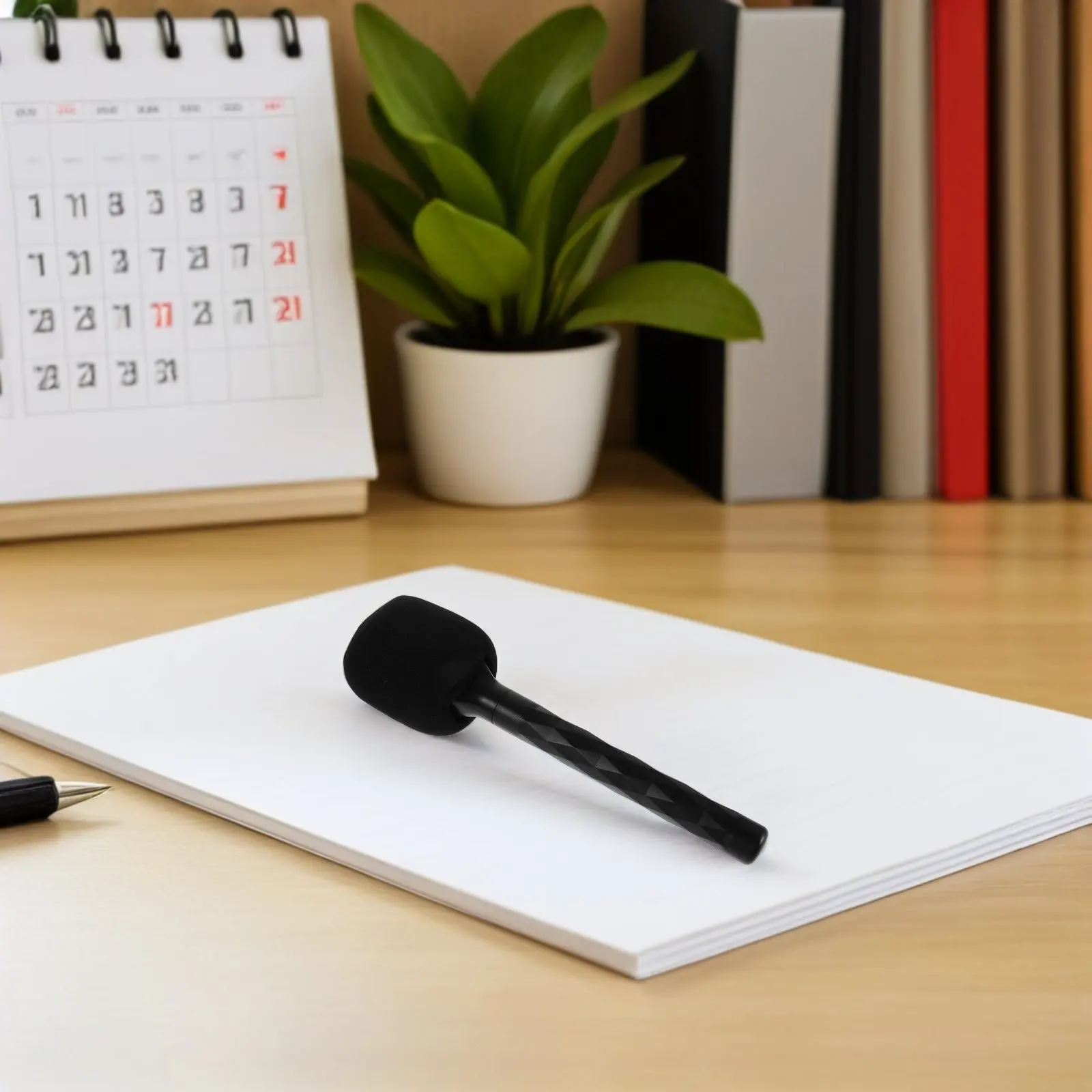 Handheld Microphone Adapter Portable Mic Handle Comfortable Grip for Professional Interviews Outdoor Reporting Stage Party