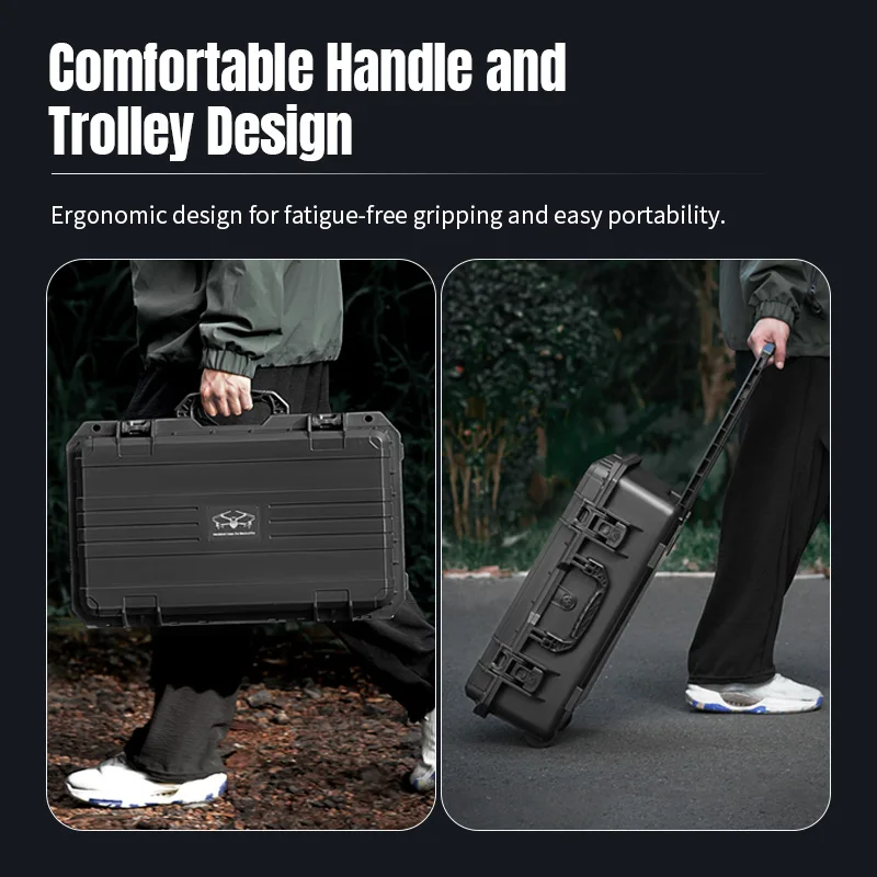 Handheld Sealed Waterproof Trolley Case For DJI Mavic 4 Pro/Mavic 3/Air 3S Drone Accessories Suitcase For DJI RC 2/RC PRO 2