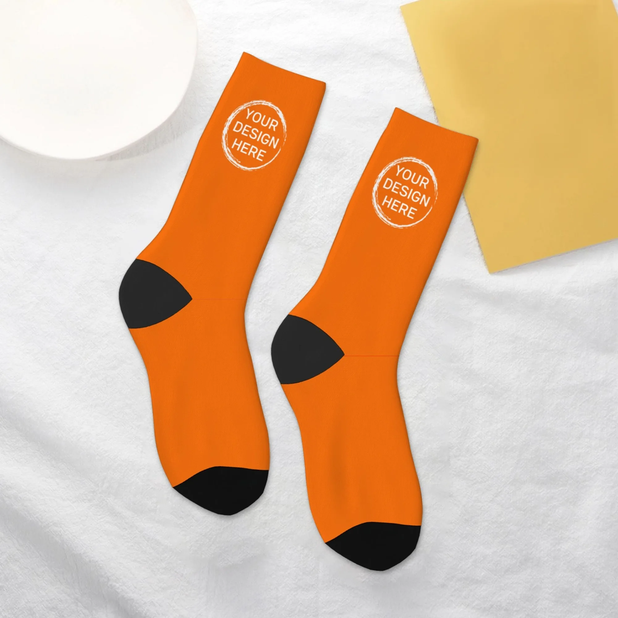 DIY Personalized Custom Logo Photo Print Socks Soft Breathable Socks Quirky Funny Novelty Street Hiphop Memory Birthday Gifts view 2