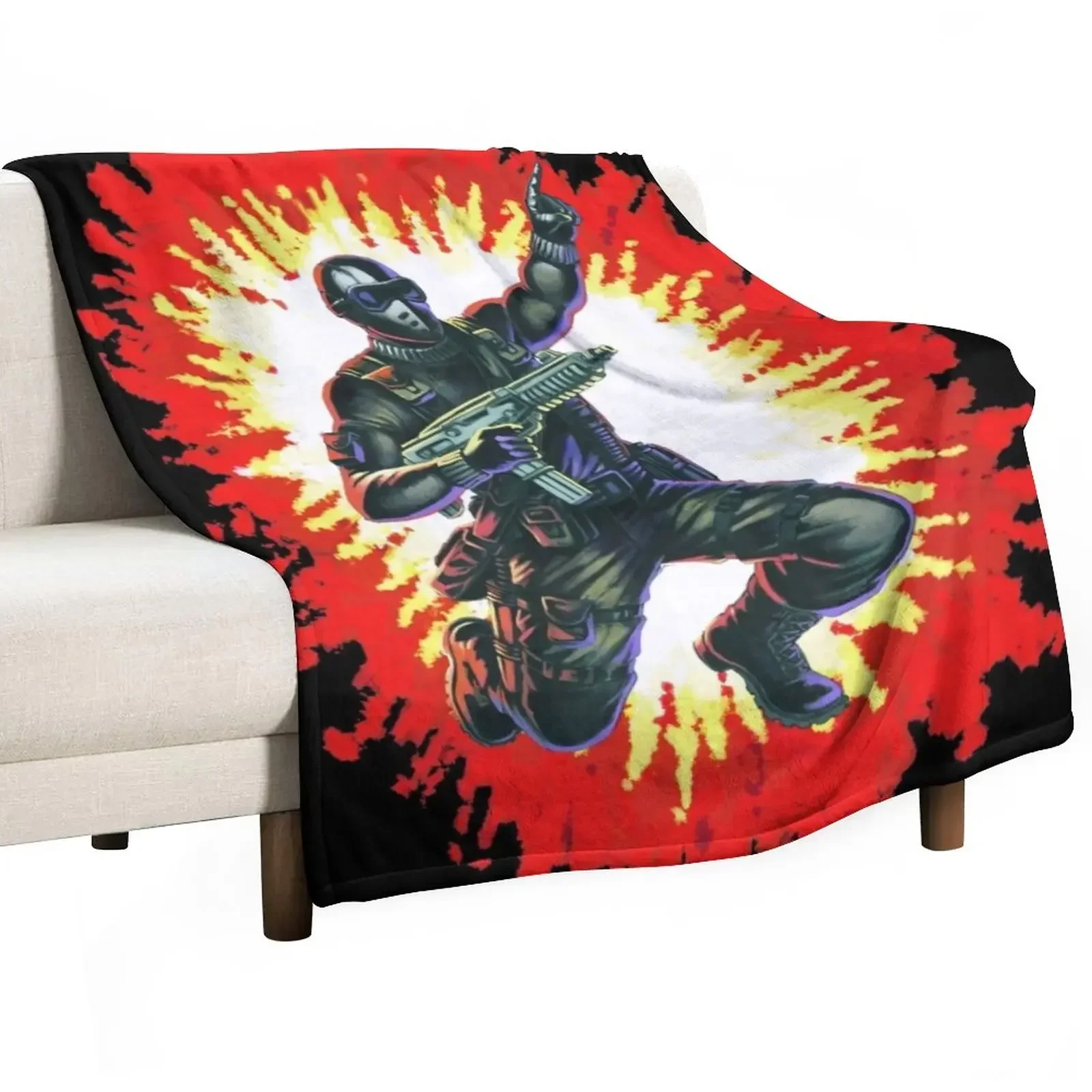 Snake Eyes soldier Throw Blanket blankets and throws Luxury Thicken warm for winter Blankets