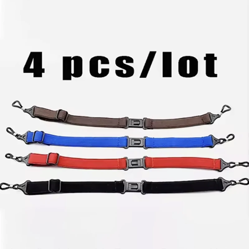 4 Stück/Set Verstellbarer Brillenhalter, Universell Passender Brillenband, Sport Unisex Sonnenbrillenhalter