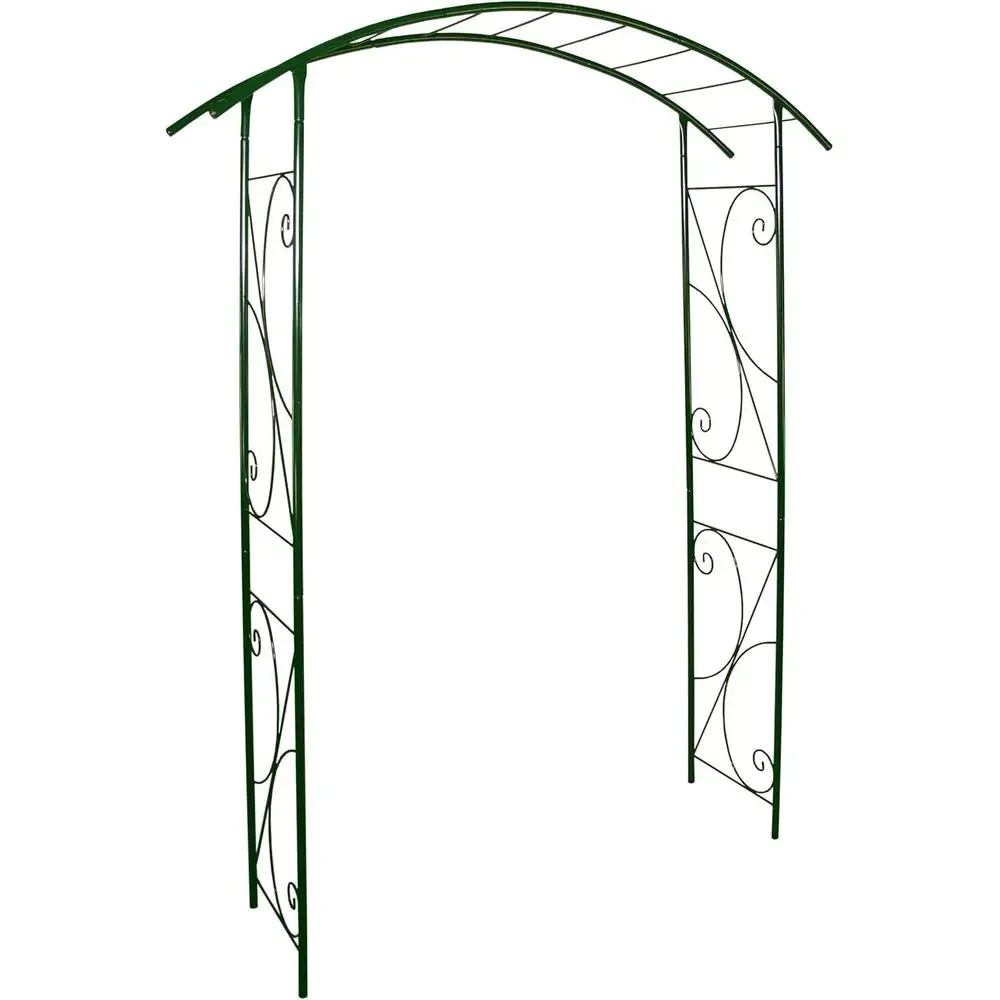 20-Bridge Round Tube Arch, 148 x 40 x 207 cm, Pine Green, Crafted in France