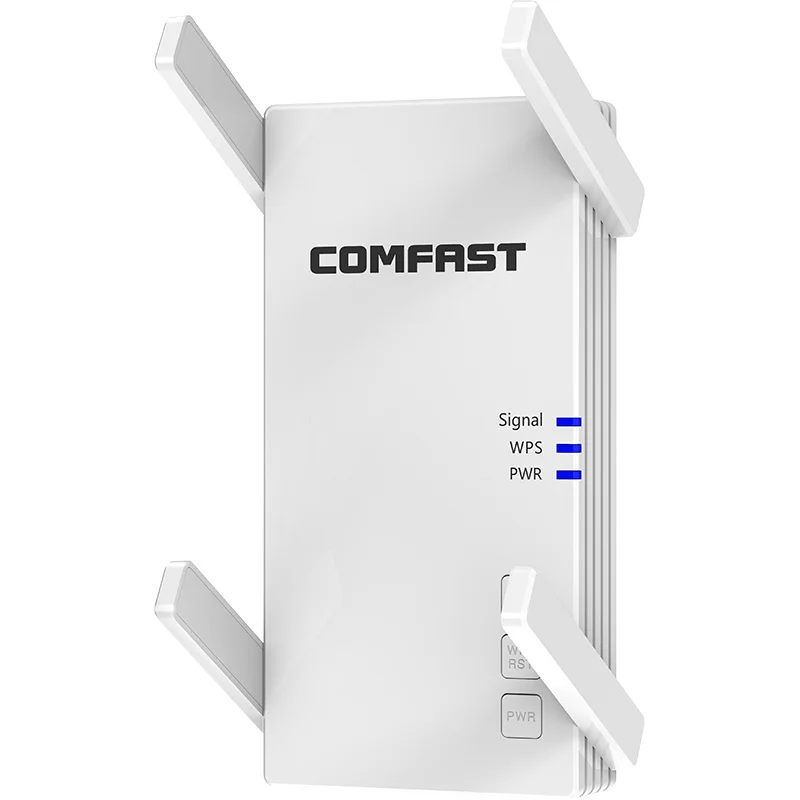 Home 2100Mbps Gigabit Long Range Wi Fi Extender 802.11ac WiFi Repeater Booster 2.4G 5G 4 Antenna Repetidor Wifi Amplificador