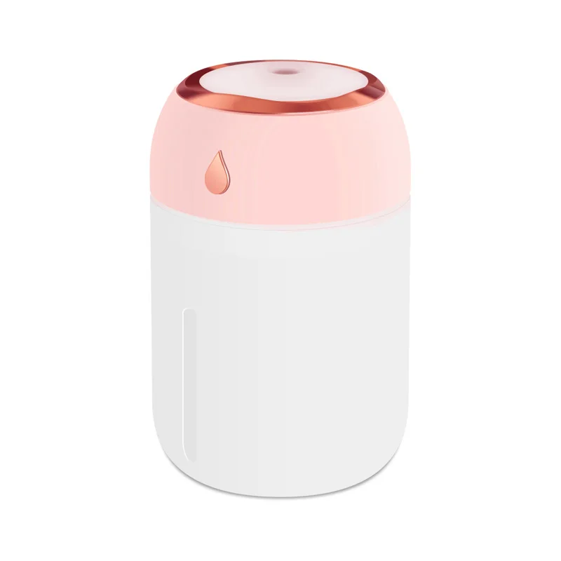 330ml Mini USB Air Humidifier Portable Aroma Diffuser LED Cool Light for Room Home Car Plant Mist Purifier