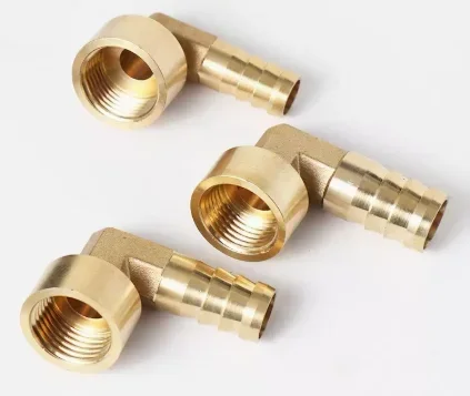 Brass Hose Fitting 4mm-19mm Barb Tail 1/8\