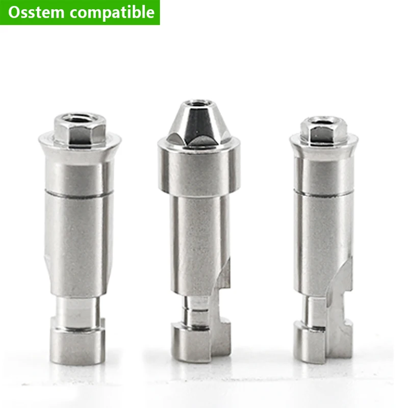 Dental Implant Composite Multi Unit Analog Perfectly Compatible With Osstem System For Lab Clinic Use Multiple Sizes Available