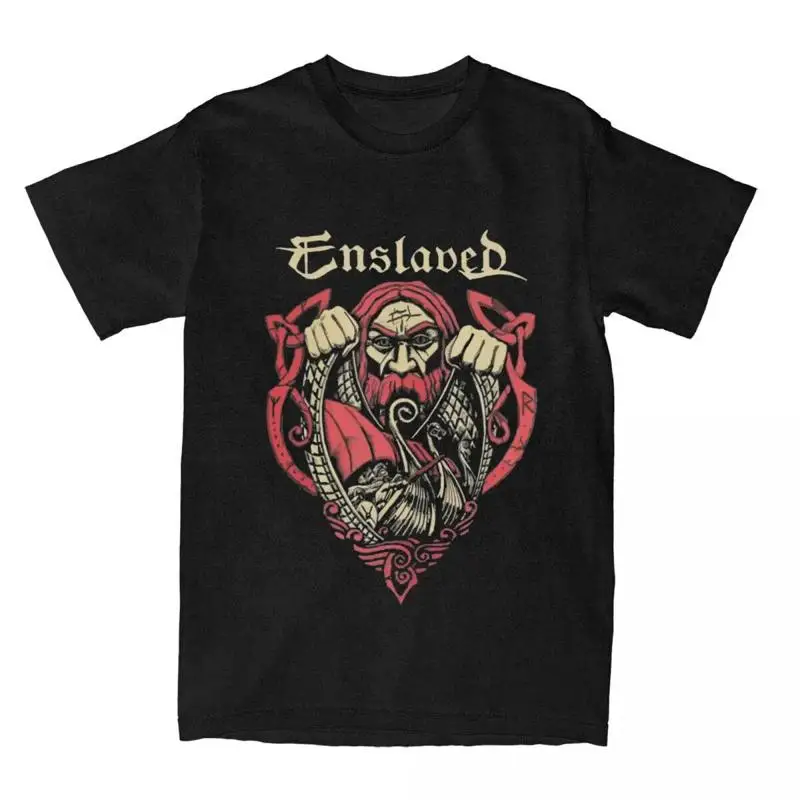 

Enslaved Metal Music Band Accessories T Shirt Hipster 100 Cotton Adu