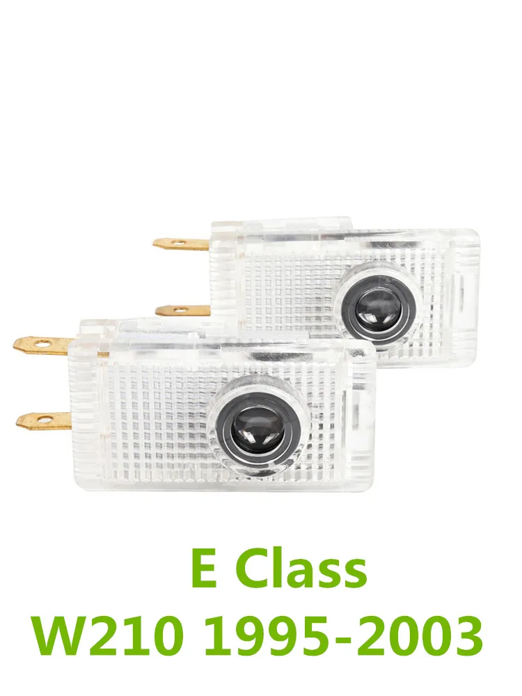 2PCS LED Car Door Logo Projector Welcome Ghost Shadow Light Accessories For Mercedes Benz E Class W210 Sprinter 324 VIANO VITO