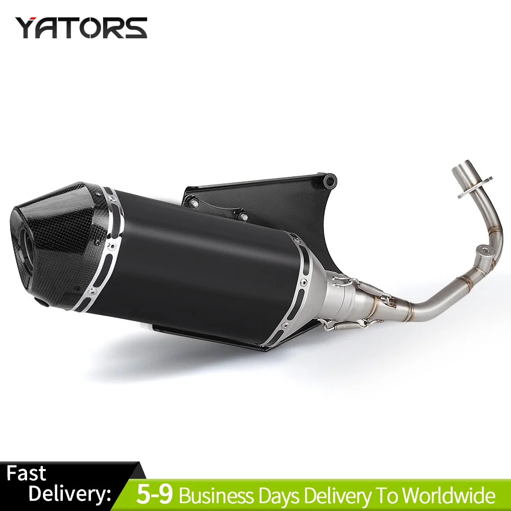 

motorcycle parts Full escapes para motos Motorcycle Exhaust Muffler, A-Link Mid Linkage, for 150, Sprint slip-on