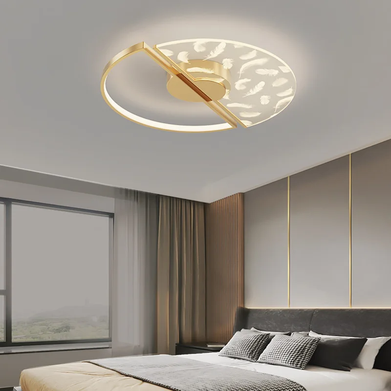 Lampu langit-langit LED Modern untuk ruang makan ruang belajar kamar tidur lorong lampu langit-langit tempat lilin dalam ruangan perlengkapan pencahayaan dekorasi rumah