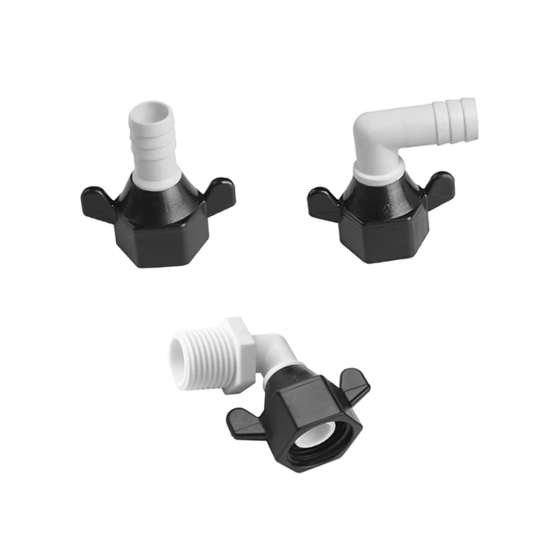 Diaphragm Pumps Accessories Elbow Fitting Straight Fitting Pump Connectors Seaflo 33/34/42/44/51/54 Series Water Pump Connectors