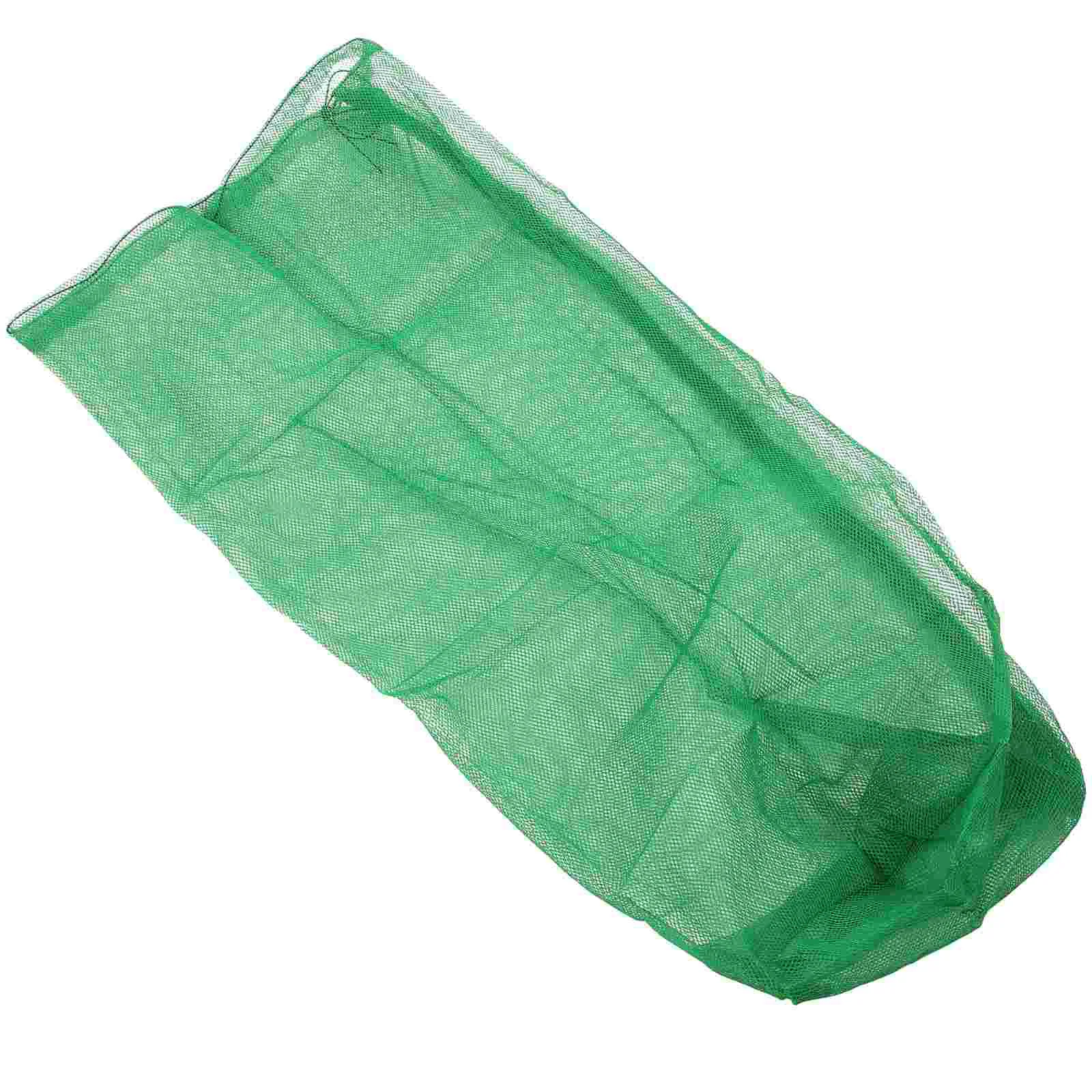 Large Capacity Fish Net Outdoor Fishing Net Bag Drawstring Fishing Pouch Fishing Accessory fishing keep nets