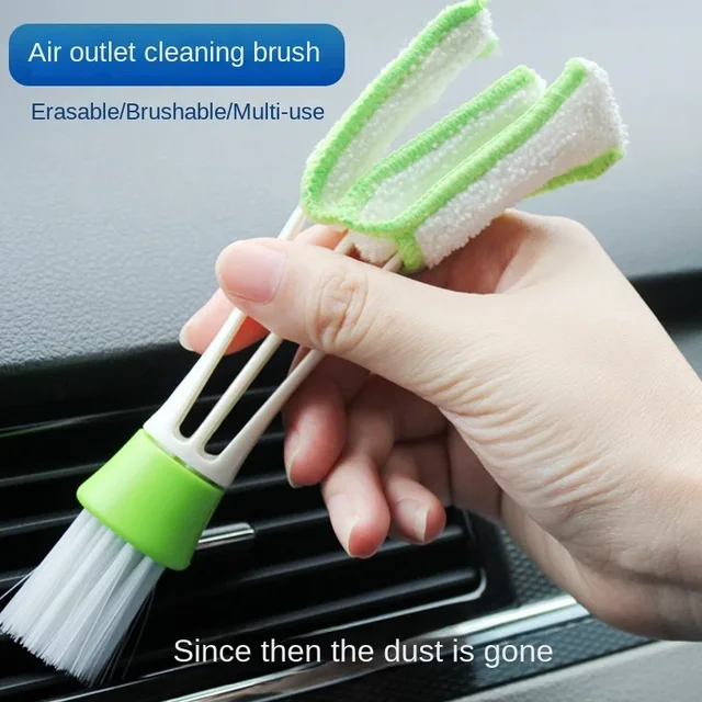 Szczotka do czyszczenia kratek samochodowych z mikrofibry Auto Detailing Żaluzje Duster Szczotka do czyszczenia samochodów Akcesoria do wnętrz