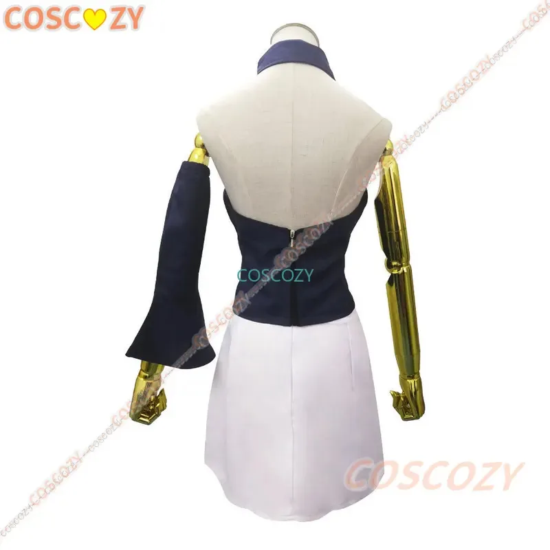 Disfraz de Elizabeth Liones para mujer, disfraz de Anime de los siete pecados capitales, regalo de Navidad de Liones Elizabeth, Vestido blanco y rosa, Falda corta