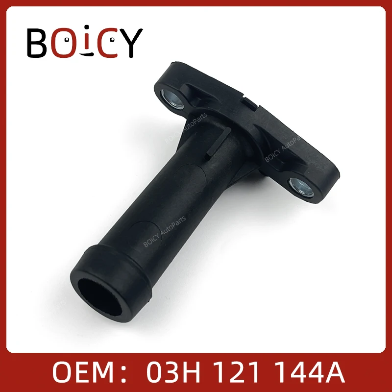 

BOICY Engine Coolant Inlet Flange Water Pump Fitting Accessory For Q7 Passat Phaeton Touareg CC Eos TER 03H121145A 03H121144A