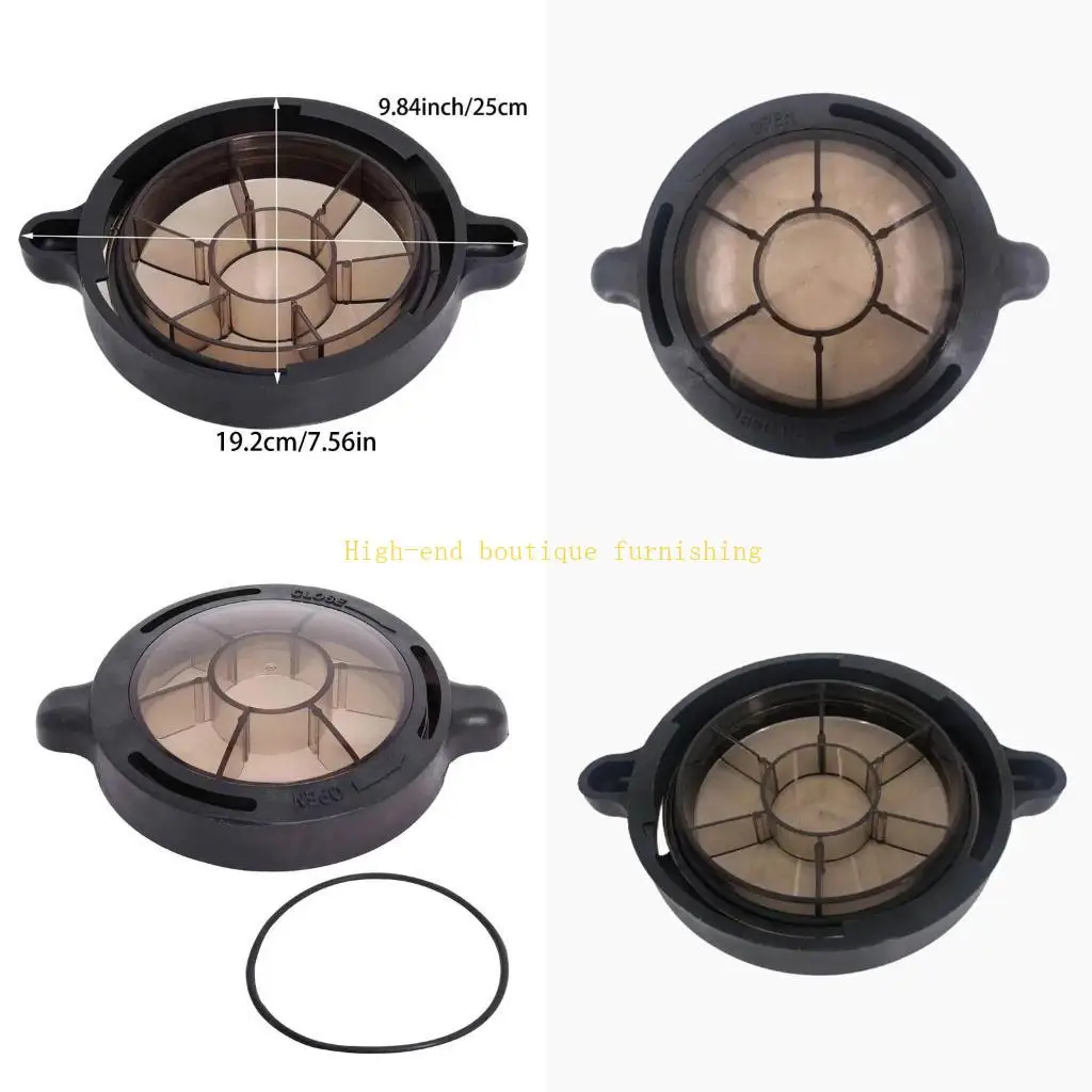 

L9NB Summer Pool Lid Replacement Pool Basket Cover with O Ring Gasket