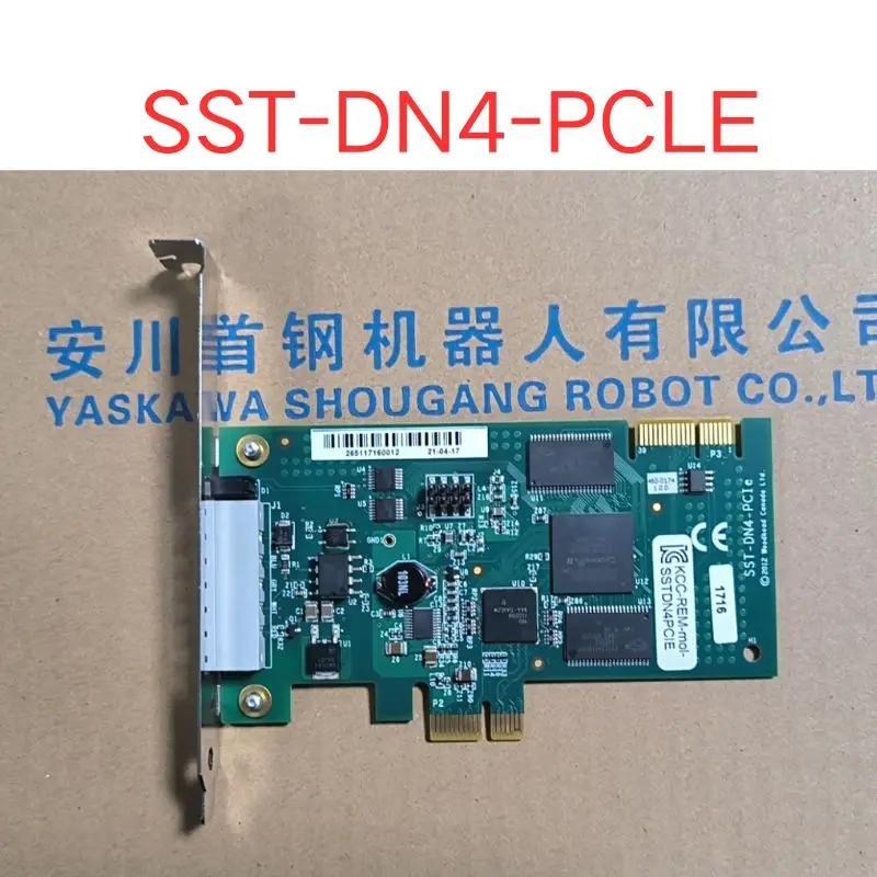 used SST-DN4-PCLE communication card test OK Fast shipping