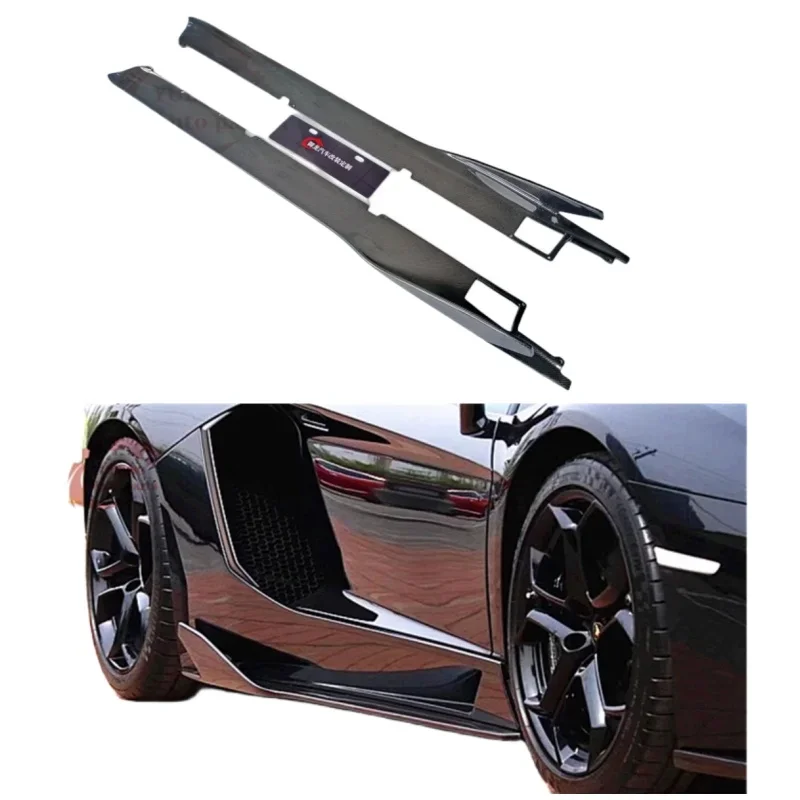 For Lamborghini aventador LP700 LP720 upgrade RZ style carbon fibre side skirt body kit