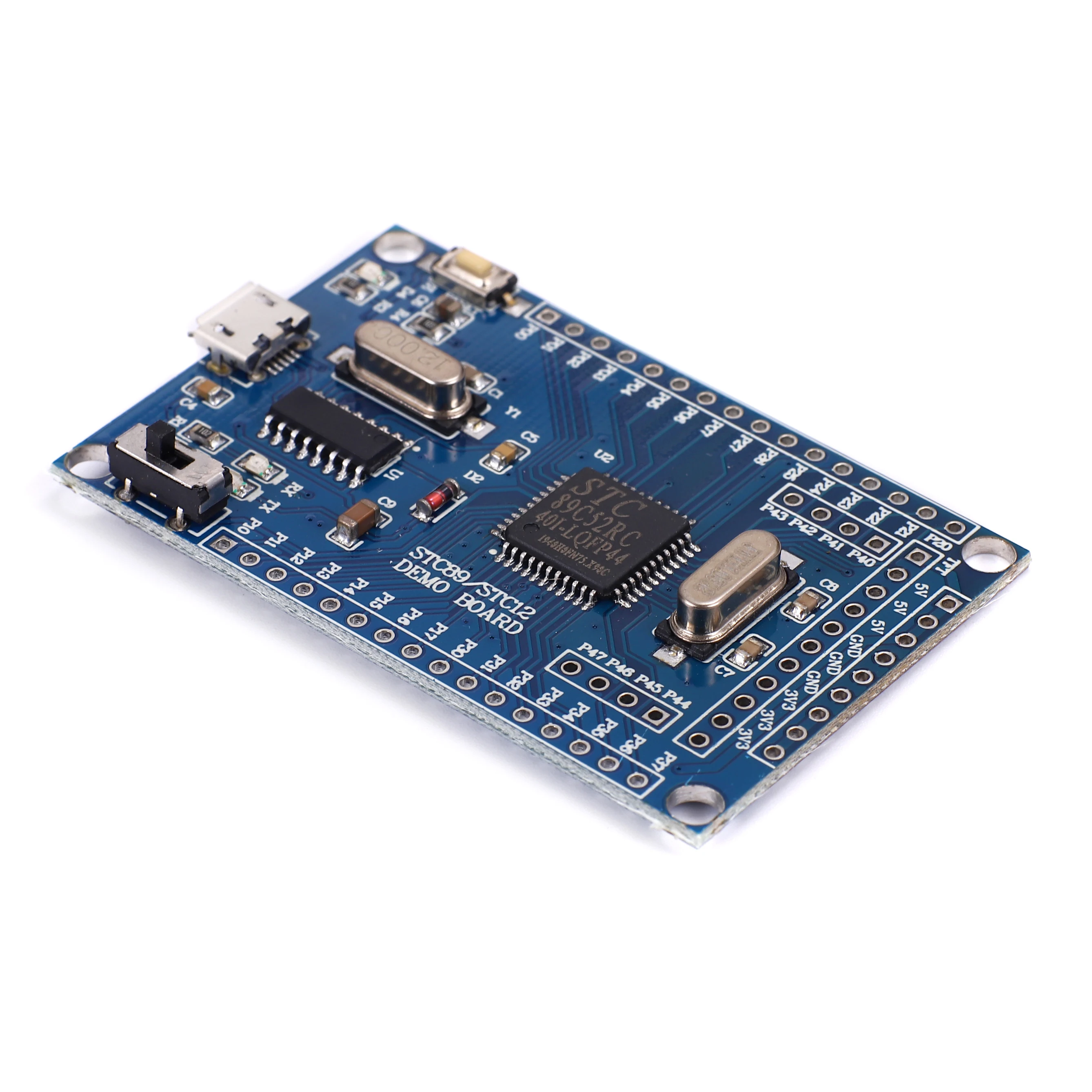 51 SCM الحد الأدنى من لوحة النظام STC89C52 STC51 STC89C52RC لوحة تعليمية التنمية الأساسية