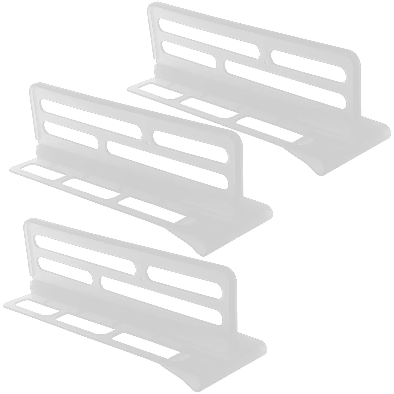 

3pcs Refrigerator Divider Clear Partition Board Adjustable Fridge Side Door Organizer Space Saving Household Freezer Separator