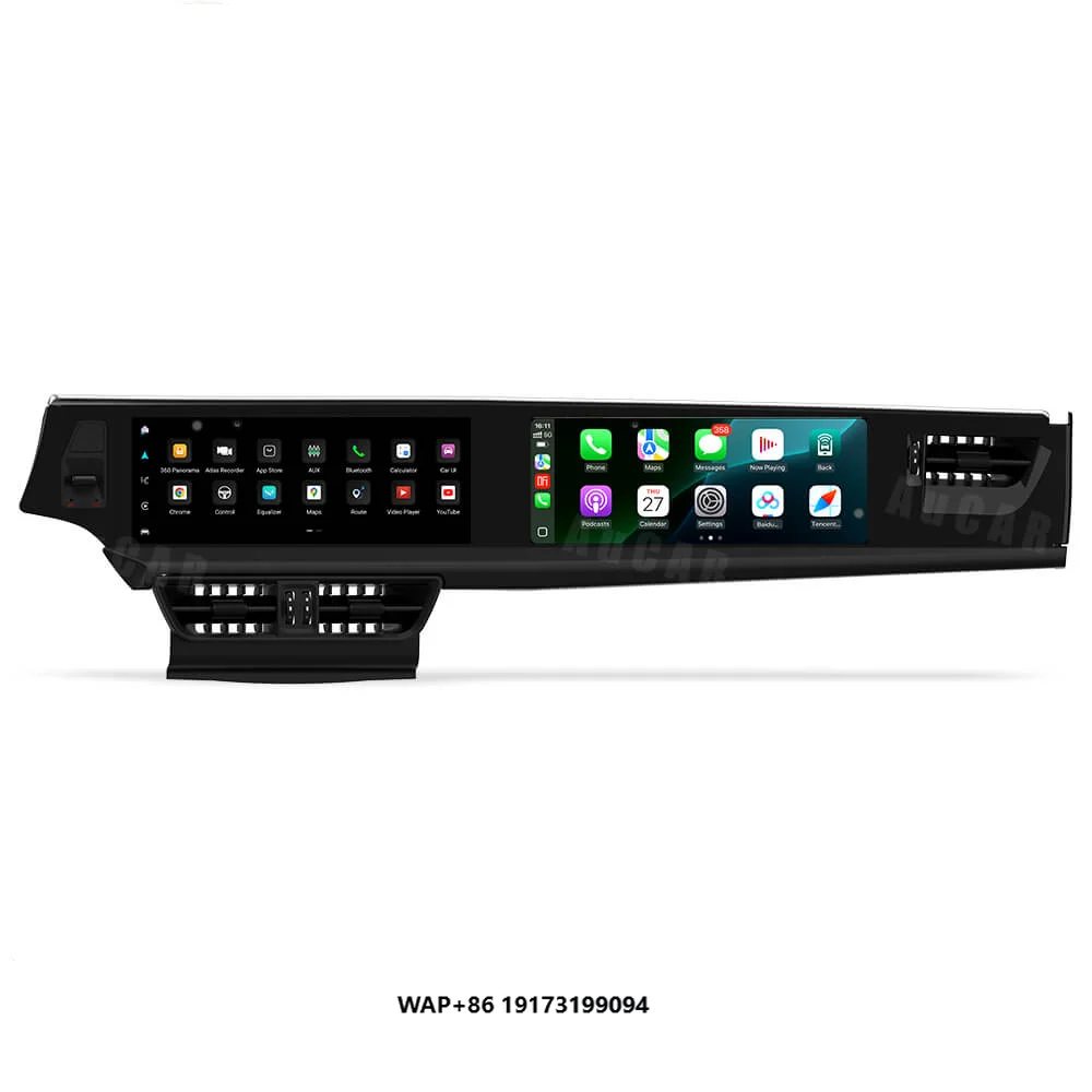 12.3インチ Android 13 最新カーラジオ GPSナビゲーション ポルシェ マカン 2010-2017 デュアルスクリーン デジタルメーター Androidスクリーン