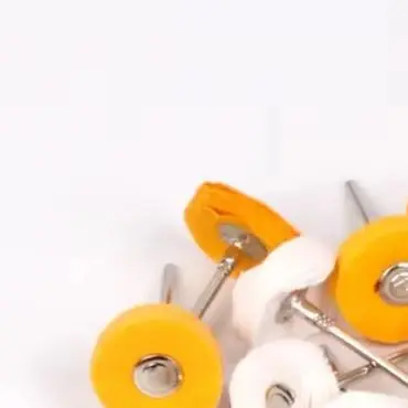 

10pcs/Pack Dental Polishing Brush Wool Felt Grinding Sand Polisher Wheel Disc Hairbrush Dental Cleaning Materials