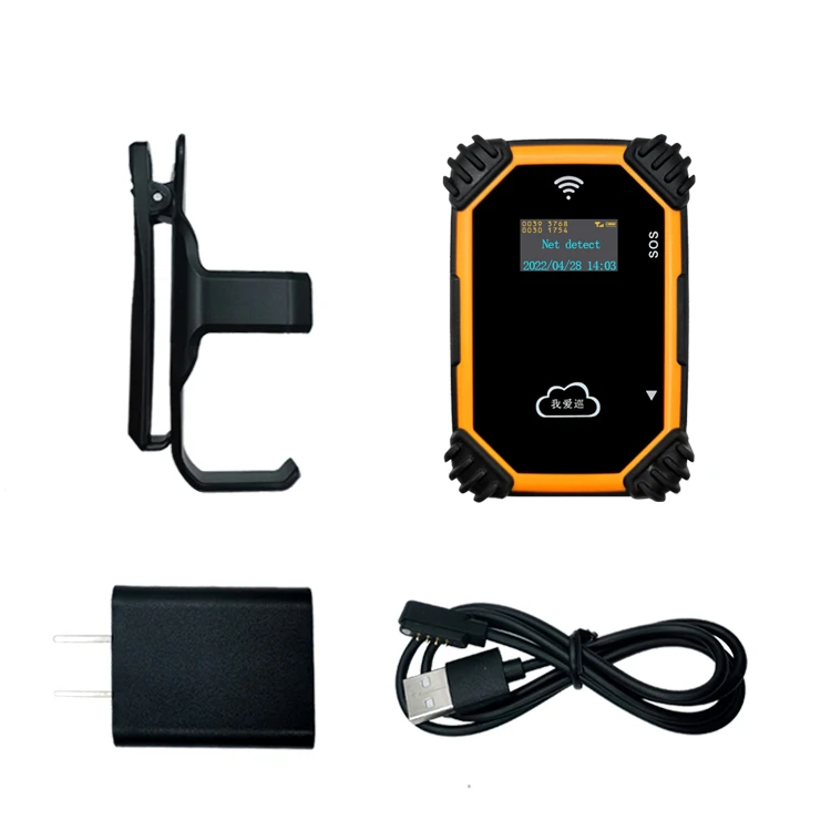 HUA 4G GPS Realtime Tracking Devices Security RFID Guard Tour Patrol System