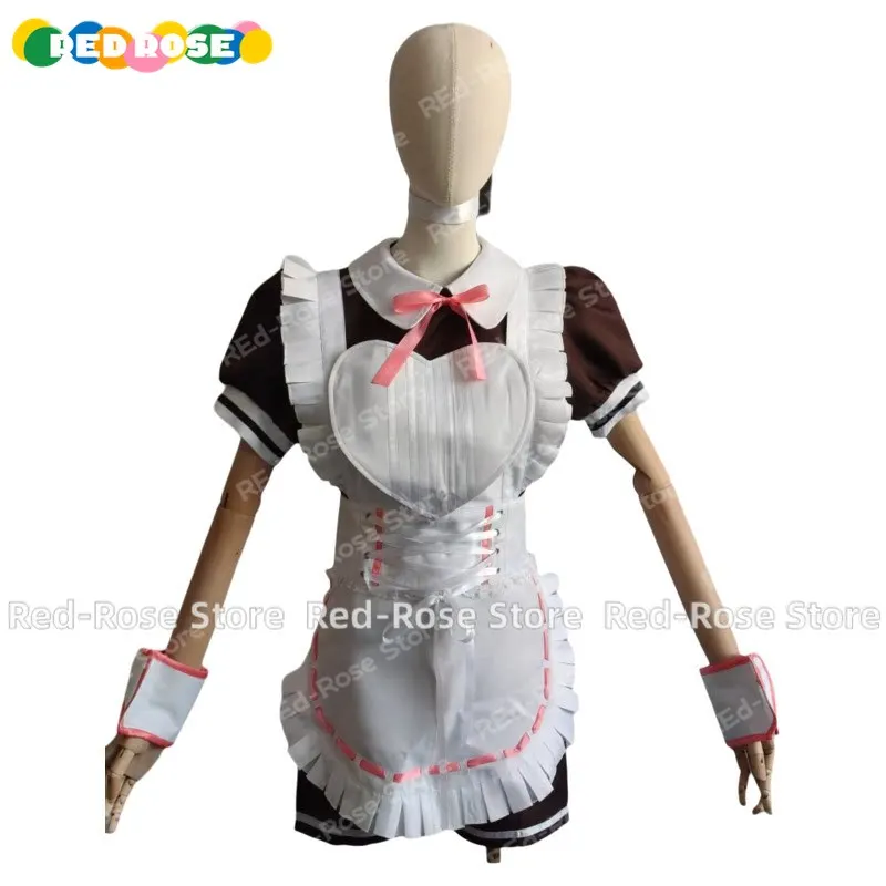 【Customized 】Game Anime The Idolm@ster Gakuen Shinosawa Hiro Dress Cosplay Costume Halloween Suits Party Role Play Outfit