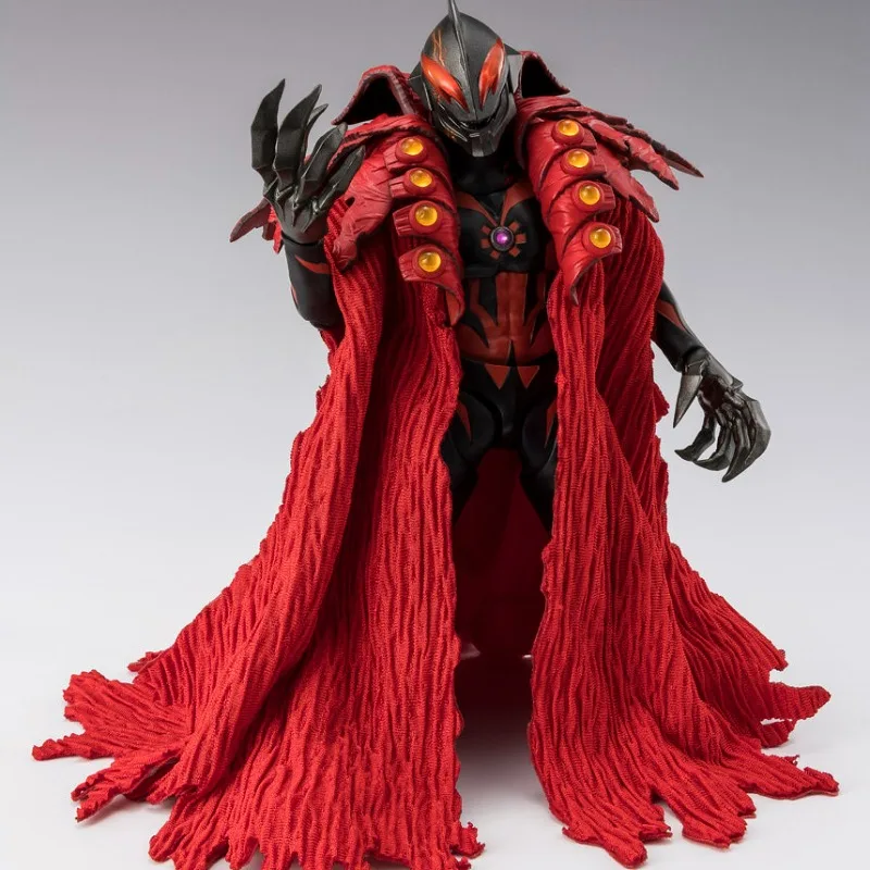 Figura Articulada Bandai SHF Tamashii Limited de Ultraman Zero y Kaiser Belial, Modelo Decorativo Coleccionable, Adorno de Escritorio, Regalo