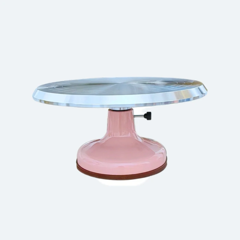 

High quality aluminum alloy hard film flower mounting table, professional commercial one blade collection and mounting turntable