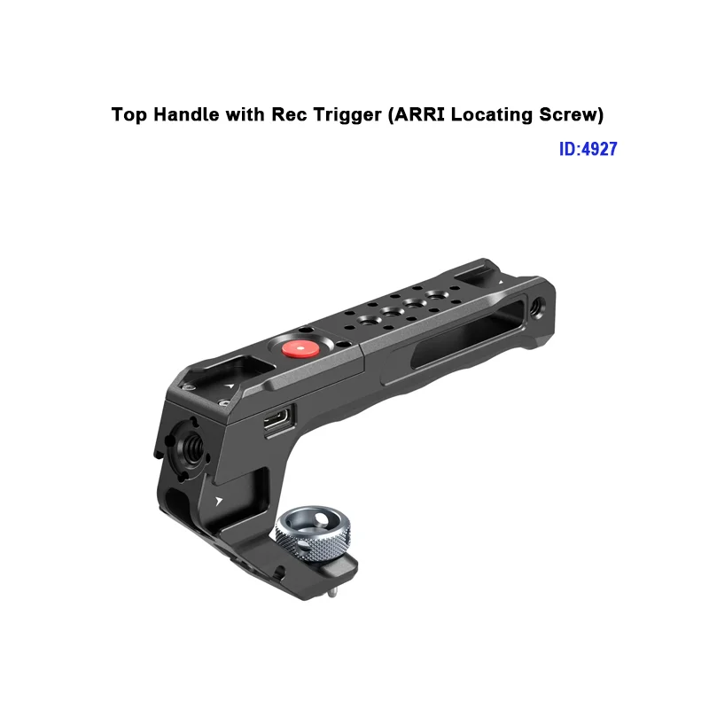 

SmallRig 4927 Top Handle with RecTrigger Recording Button Anti-skid Silicone Grip for Sony Nikon Canon Fujifilm Panasonic Camera