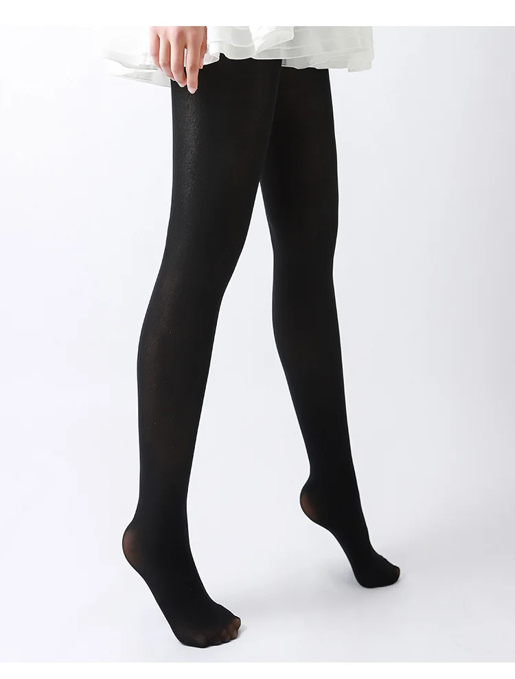 Ballett-Tanzstrumpfhose für Damen, Frühling/Herbst, Bonbonfarben, Dünne Ausführung, Modische Samtstrumpfhose – Detail 11