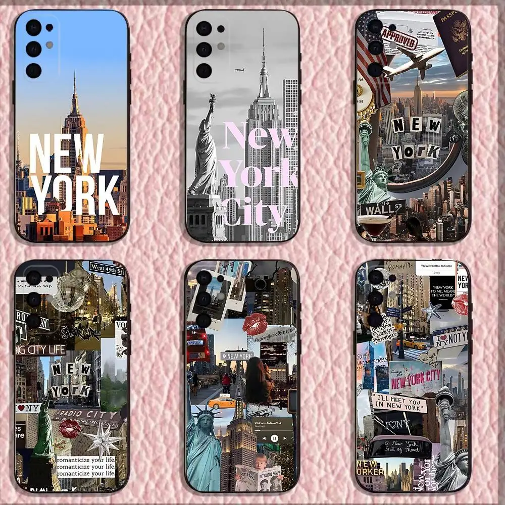 

New York City Image ART Case for Samsung Galaxy S21 S25 FE S24 S23 Ultra S20 S9 S22 Plus S10 TPU Cover