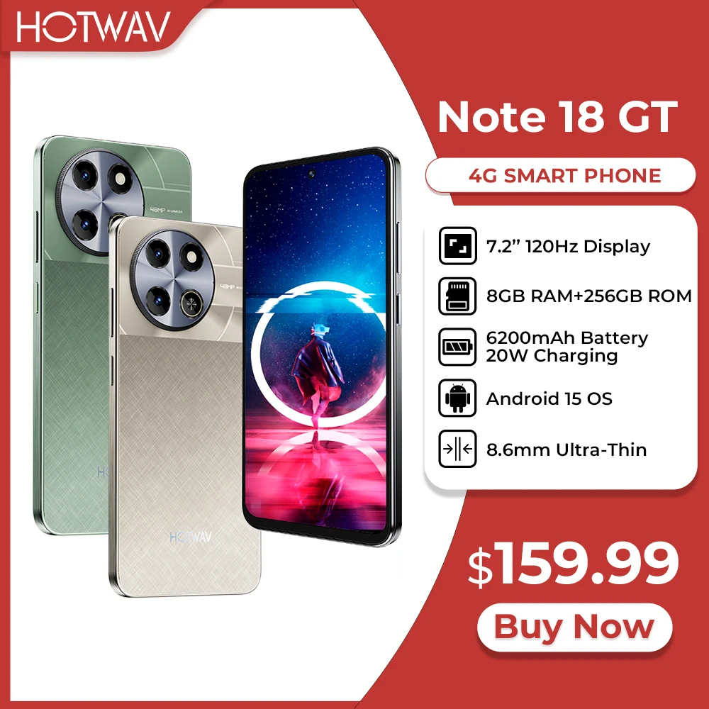 Hotwav Note 18 Gt S…
