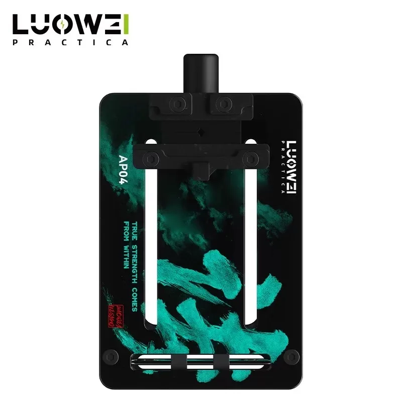 Luowei LW-AP04 Aviation Tempered Glass Fixture For iPhone Android Mobile Phone Motherboards Chip BGA Desoldering Holder