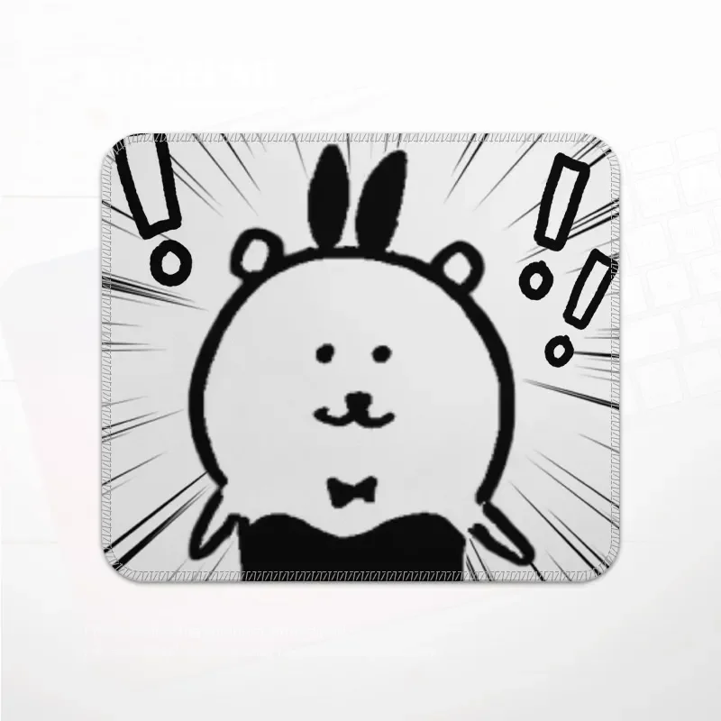 Joker Bear Kleine XXS Rubberen Muismat Gamer Kantooraccessoires PC Kast Games Bureaumat Draagbare Computer Desktop Toetsenbord Mat