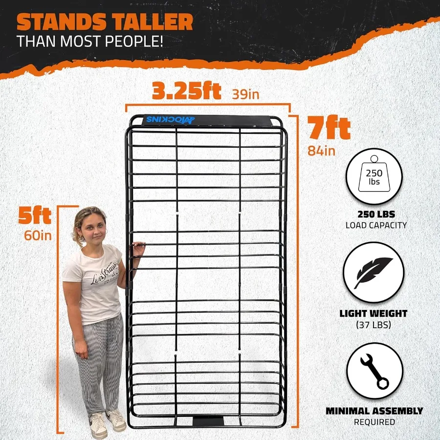 XL 84x39x6 확장형 루프랙 화물 캐리어 (35 CuFt 방수 화물 가방 포함, 차량 상단용, 3가지 길이: 40, 63, 84)