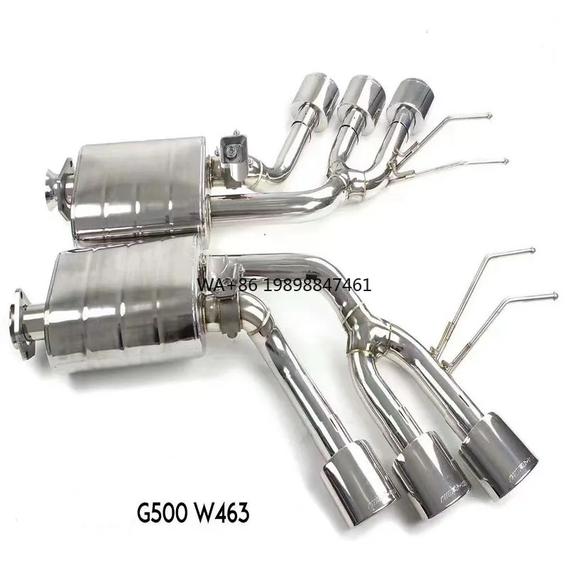 

Wholesale Price High Quality Exhaust Catback for Mercedes Benz Amg W463 G500 G63 4.0t/5.5L Exhaust Pipes With Dual Valvetronic