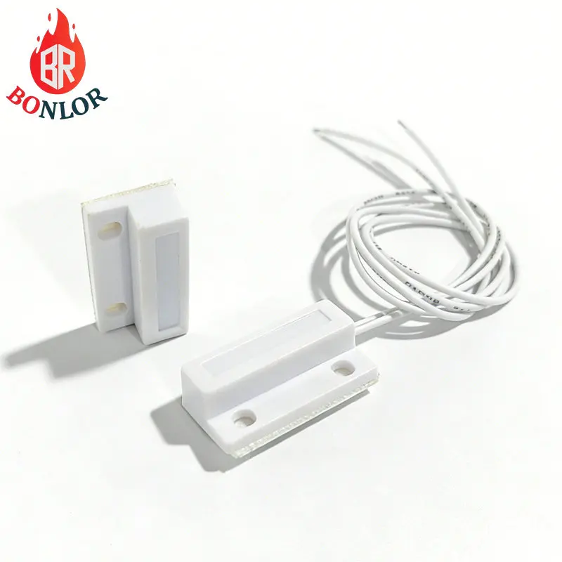 MC-38 MC38 Wired Door Window Sensor 30mm Wire Lengthen Randomly Magnetic Switch Home Alarm System for arduino