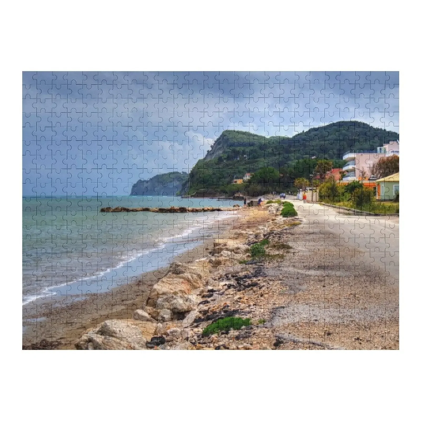 

Sidari Beach Jigsaw Puzzle Adult Wooden Wooden Boxes Personalized Gift Baby Wooden Puzzle