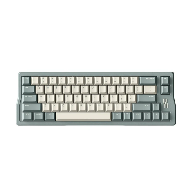 Q66 clavier mécanique sans fil 65% clavier de jeu tri-mode échange à chaud joint Rgb Valorant Esports Gamer Pc ordinateur portable Win Macos