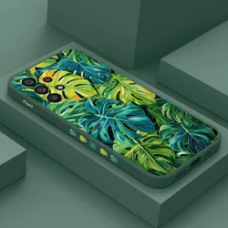 Monstera Deliciosa Case For Samsung Galaxy A73 A53 A33 A23 A13 A03 A72 A52 A52S A32 A22 A12 A02 A02S A71 A51 A31 A21S 4G 5G Cove